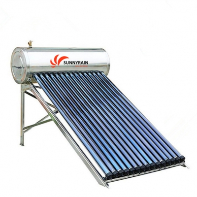 Calentador de agua solar presurizado (acero inoxidable)